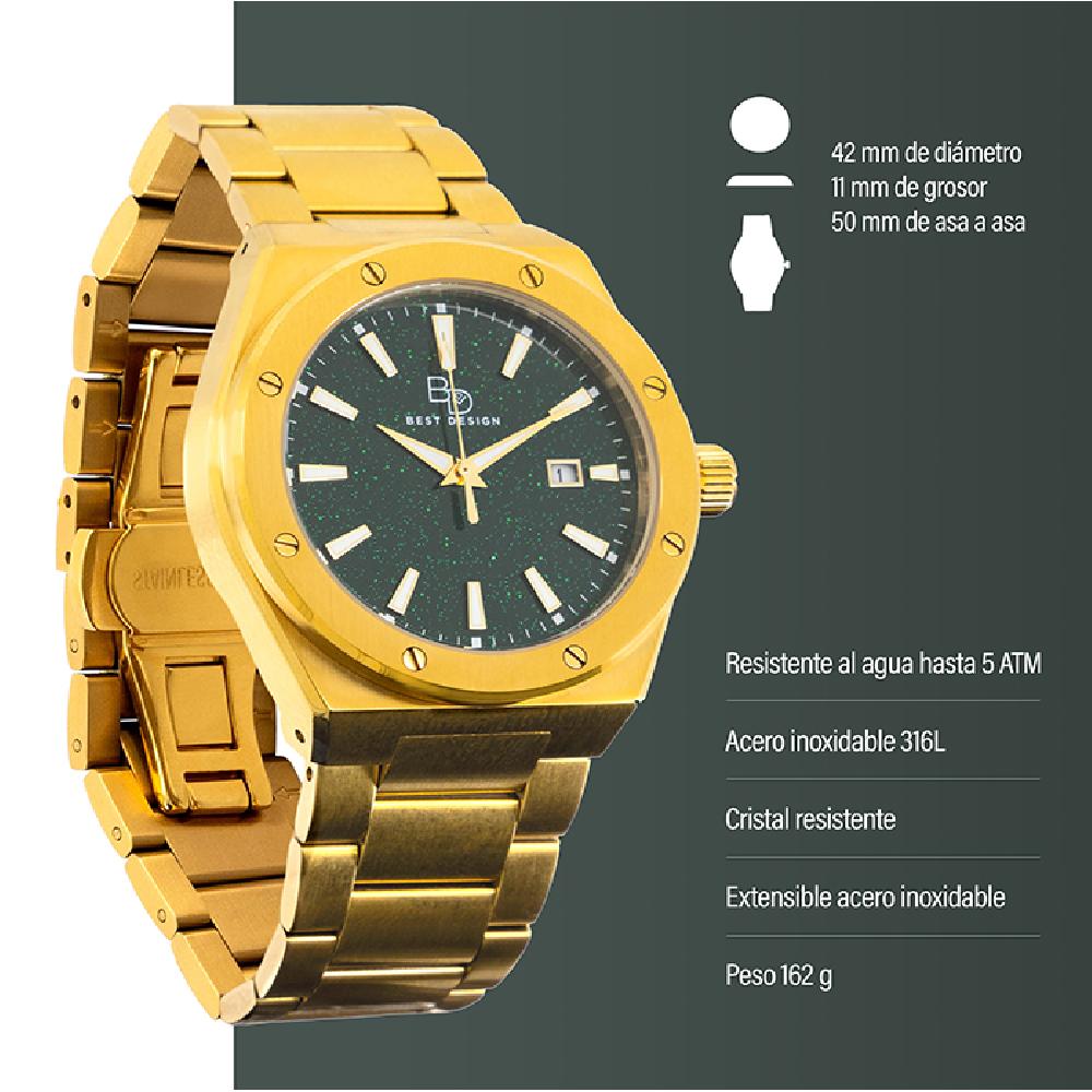Reloj Best Desing Golden XM